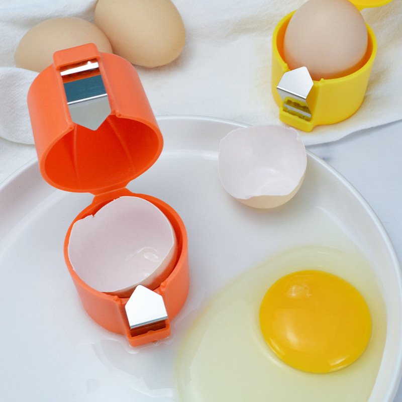 Egg Topper Shell Cutter Beater Raw Egg Cracker Filter Egg Opener Kitchen Tool 0