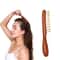 Head Meridian Treatment Comb 10 Tooth Copper Wood Massage Comb For Relaxation 0