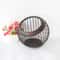 Large Capacity Ball Shaped Coffee Pod Metal Holder, Storage Basket for Kitchen, Drain Basket & Fruit Plate Organizer