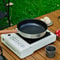 Portable Stainless Steel Mini Wok Pan NonStick Frying Pan For Eggs Steaks FlatBottomed For Camping 4