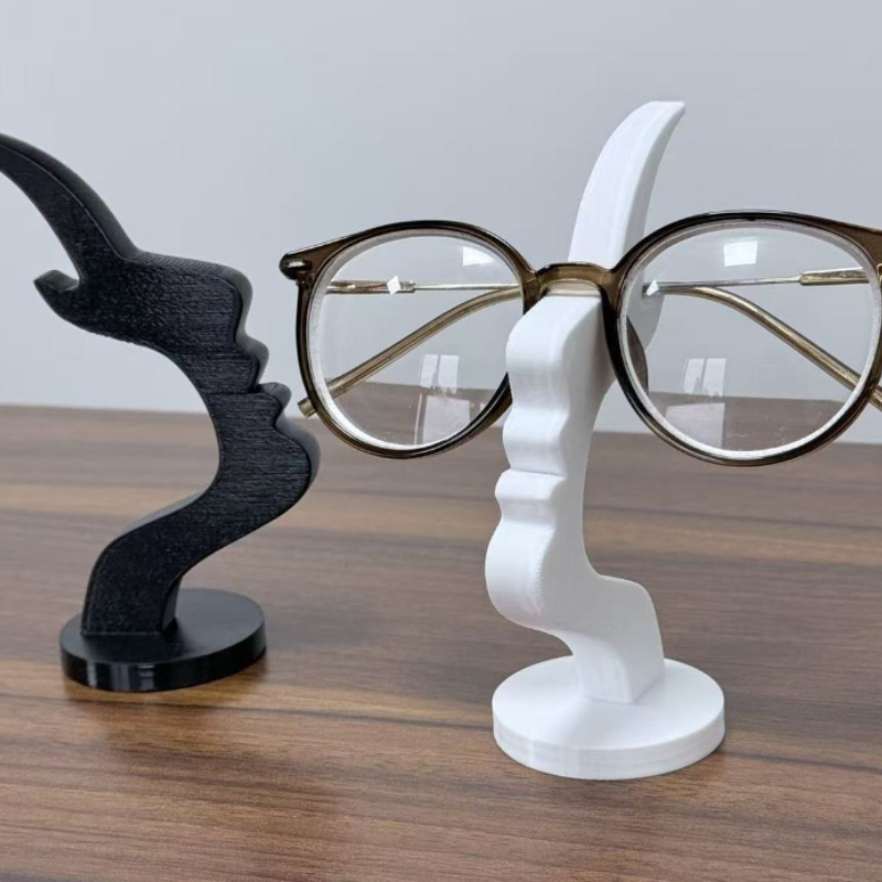 Minimalist Glasses Decoration For Desktop Fashion Glasses Placement Bracket With Side Face Design 5