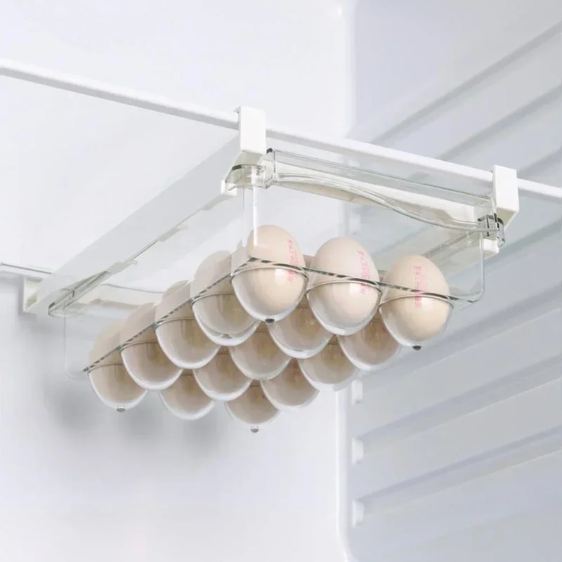 Refrigerator Storage Box Transparent Undershelf Organizer Freshkeep Fruit Egg Drawer Box For Kitch 4