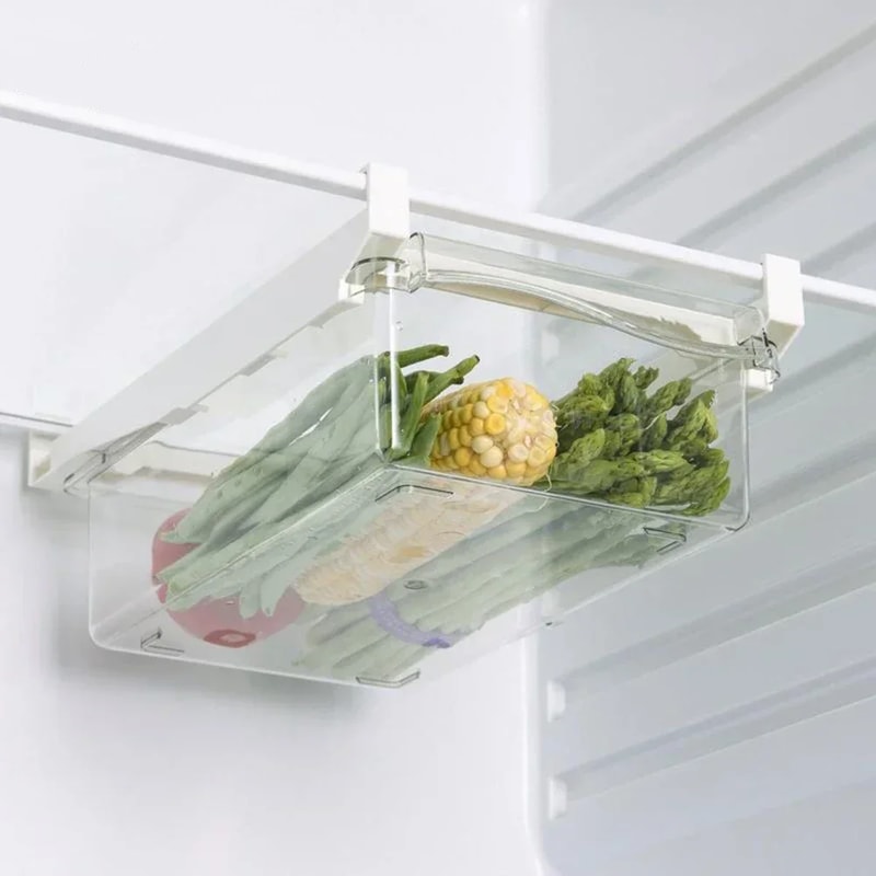 Refrigerator Storage Box Transparent Undershelf Organizer Freshkeep Fruit Egg Drawer Box For Kitch 5