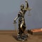 Justice Goddess Statue Creative Retro Round Bottom Lawyer Office Ornament Desk Decor Gift 0