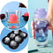 Modern Silicone Ice Cube Maker Tray For Bar, Office, Diamond & Rose Shaped Ice Cube Mould