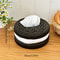 Home Living Room Bedroom Desktop Tissue Box, Creative Oreo Style Extractive Paper Box Car, Dining Table Decor