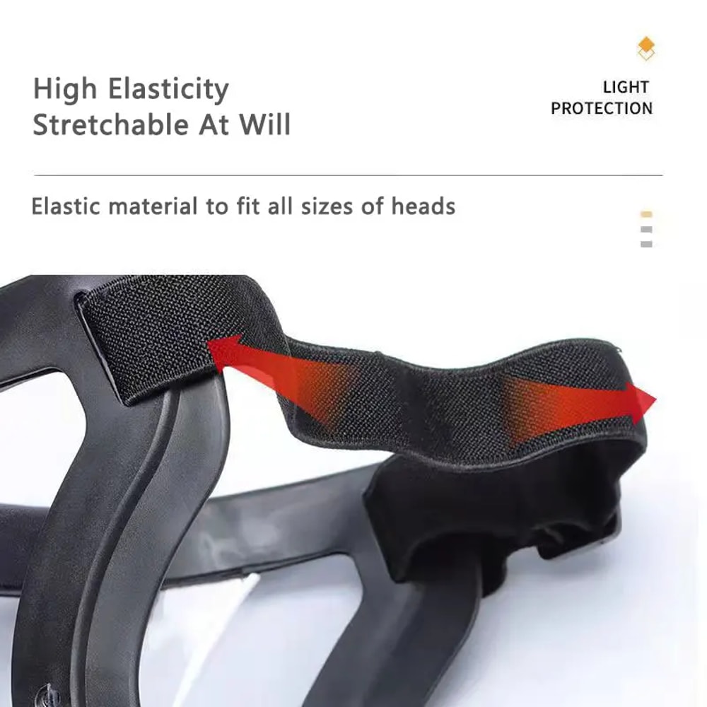 Home Kitchen Splash Protection Mask Anti Fog Reusable Full Face Shield Windproof With Filter 4