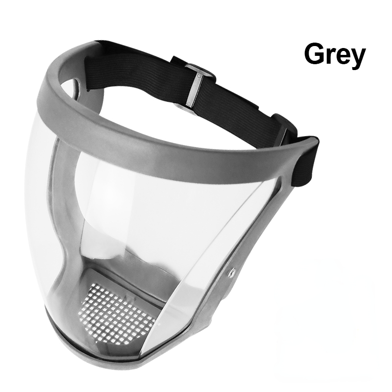 Home Kitchen Splash Protection Mask Anti Fog Reusable Full Face Shield Windproof With Filter 8