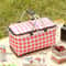 Folding Picnic Basket Outdoor Camping Handheld Insulation Bag Aluminum Foil For Barbecue Travel 6