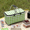 Folding Picnic Basket Outdoor Camping Handheld Insulation Bag Aluminum Foil For Barbecue Travel 7