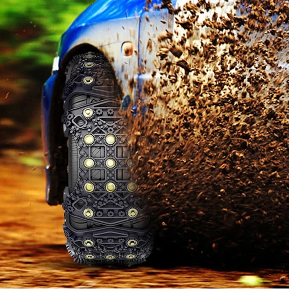 Universal Snow Chain For Car Tire SUV Winter Anti Slip Tire Chain Automobile Tire Accessories 5
