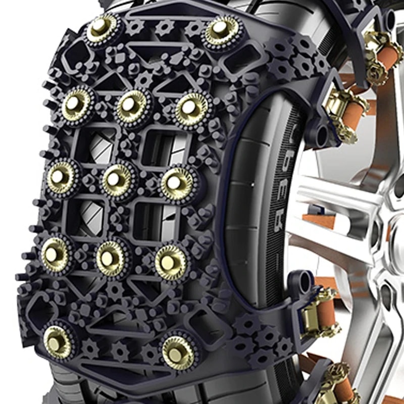 Universal Snow Chain For Car Tire SUV Winter Anti Slip Tire Chain Automobile Tire Accessories 6