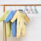 PVC Coated Metal Infant Hanger, Children's style 30cm Non-slip Rubber Hanger, Dormitory Home Clothes Hanger Organization