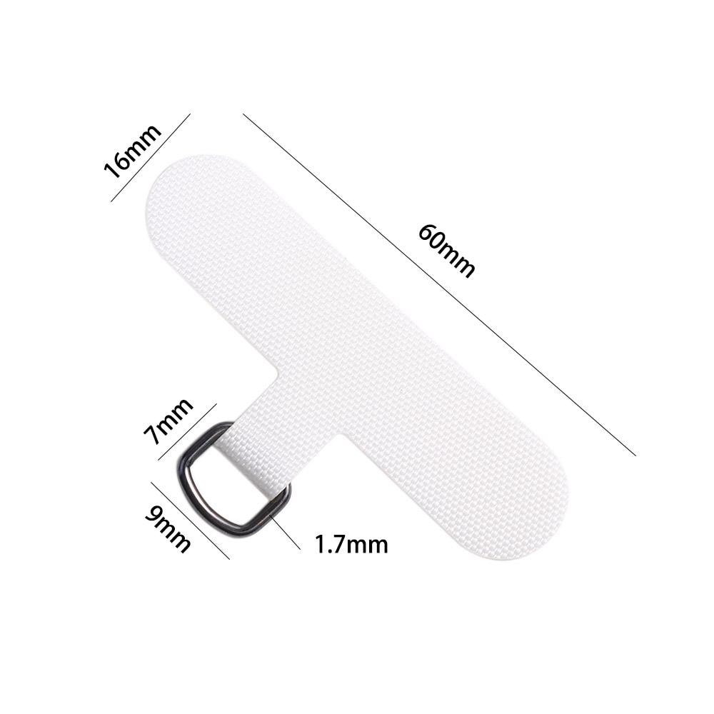 Detachable Gasket Phone Lanyard Neck Strap Clip Cord Clip Phone Rope Patch Lanyard Card Holder 5