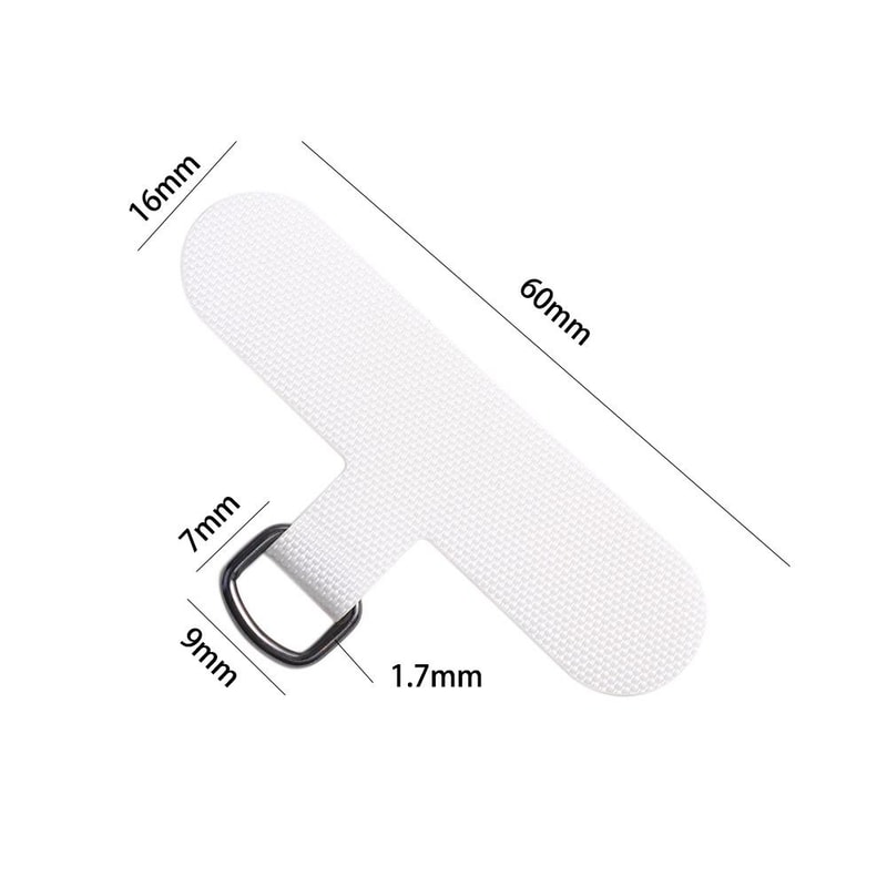 Detachable Gasket Phone Lanyard Neck Strap Clip Cord Clip Phone Rope Patch Lanyard Card Holder 5