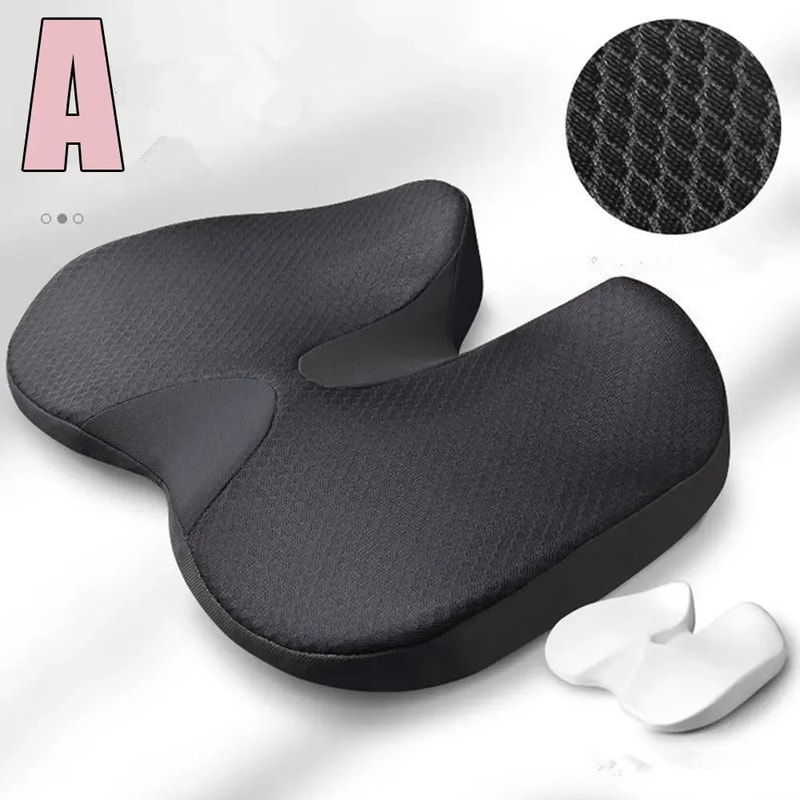 Prostate Cushion For Tailbone Pain Relief Sciatica Comfort Non Slip Orthopedic Memory Foam 2