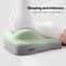 Green Ergonomic Bed Pillow Memory Foam Waist Cushion MultiFunctional Cushion For Bedroom Furniture 0