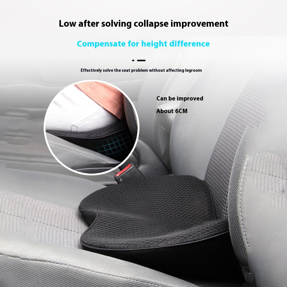 Car Seat Cushion Memory Foam, Mini Cushion to Increase Height, Butt Seat Cushion for Comfort
