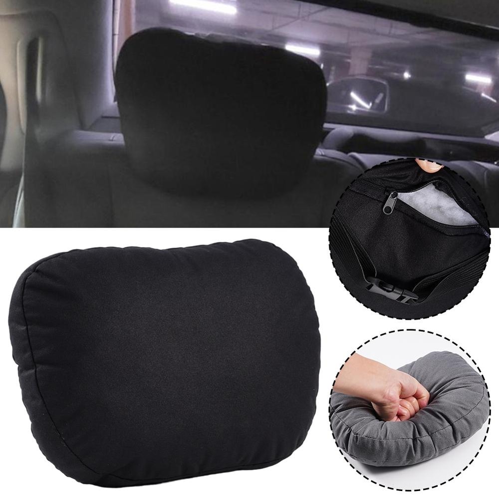 Memory Foam Neck Rest Cushion Adjustable Universal Car Headrest Pillow Relieve Fatigue Car Interior 1