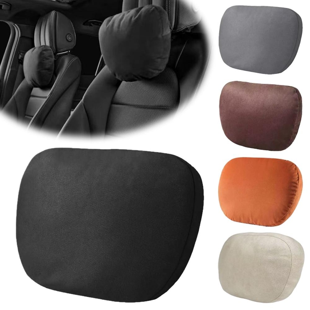 Memory Foam Neck Rest Cushion Adjustable Universal Car Headrest Pillow Relieve Fatigue Car Interior 2