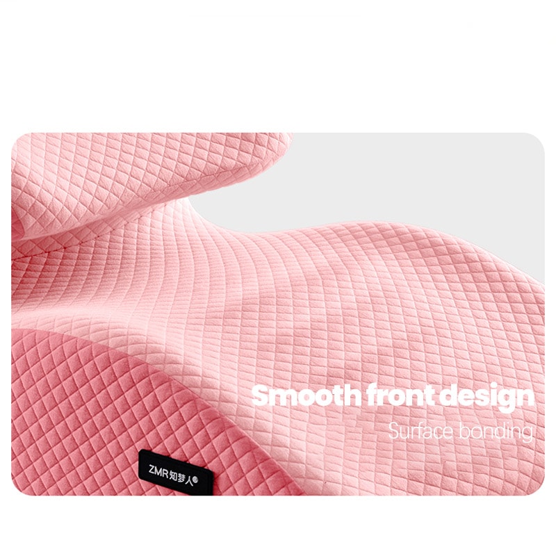 Ergonomic Reading Pillow for Bed, Memory Foam Back Support Pillow for Sitting Up, Back Pain Relief