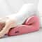Ergonomic Reading Pillow for Bed, Memory Foam Back Support Pillow for Sitting Up, Back Pain Relief