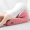 Ergonomic Reading Pillow for Bed, Memory Foam Back Support Pillow for Sitting Up, Back Pain Relief
