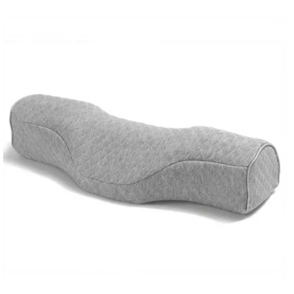 Memory Foam Orthopedic Neck Pillow, Cervical Support, Breathable, Washable Pillow for Comfortable Sleep
