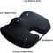 Gel Memory Foam U-shaped Cushion, Seat Cushion for Long Sitting, Relieves Tailbone & Back Pain