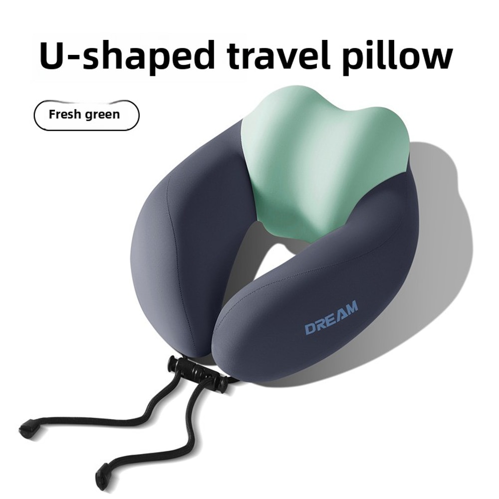 Ergonomic Cervical Support Pillow Memory Foam UShaped Neck Pillow For Travel With Portable Washable 4