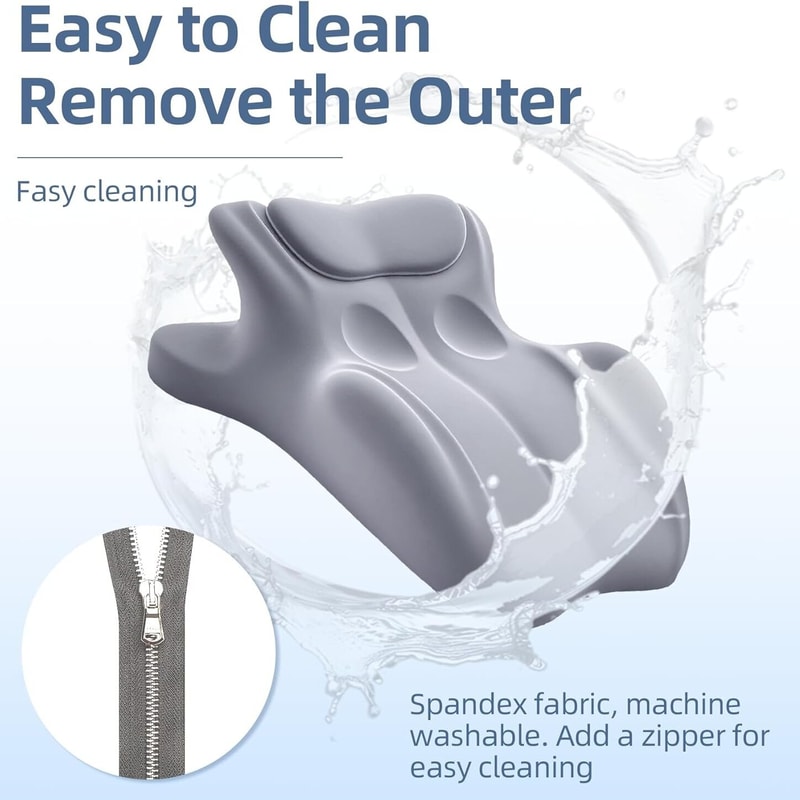 Memory Foam Wedge Couple Pillow For Intimacy Support Lumbar Neck Support 4