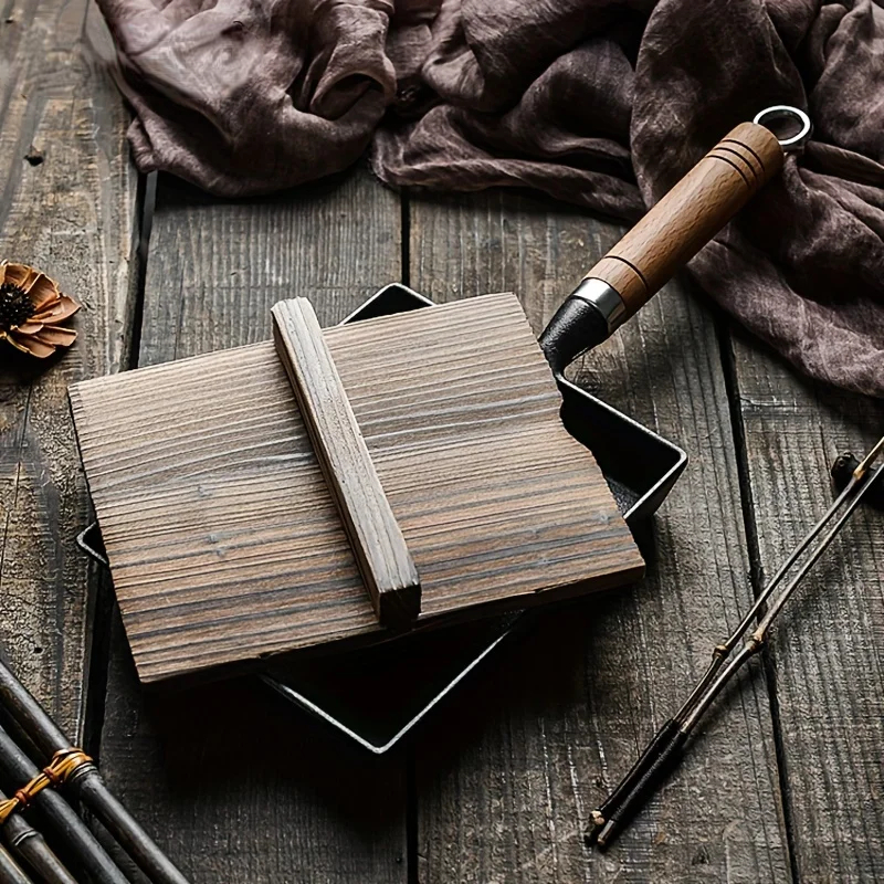 Easy To Clean Cooking Tools Square Pots NonStick Japanese Cookware Frying Pan 1