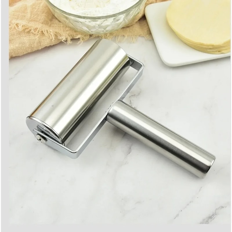 Stainless Steel Dough Roller Nonstick Rolling Pin For Baking 2
