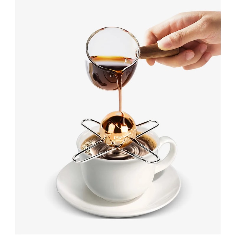 Cooling Coffee Flavor Enhancer Stainless Steel Frozen Ball For Espresso Reusable Ice Balls 3