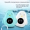 Digital Baby Bathtub Thermometer, Floating Water Temperature Measuring Instrument with LED Display, Safety Test Cartoon