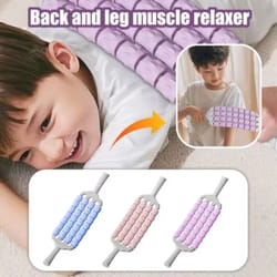 manual massage tool for children, comfortable roller stick for yoga and fitness, outdoor gym use