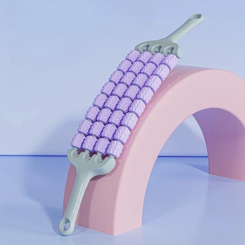 Manual Massage Tool for Children, Comfortable Roller Stick for Yoga and Fitness, Outdoor Gym Use