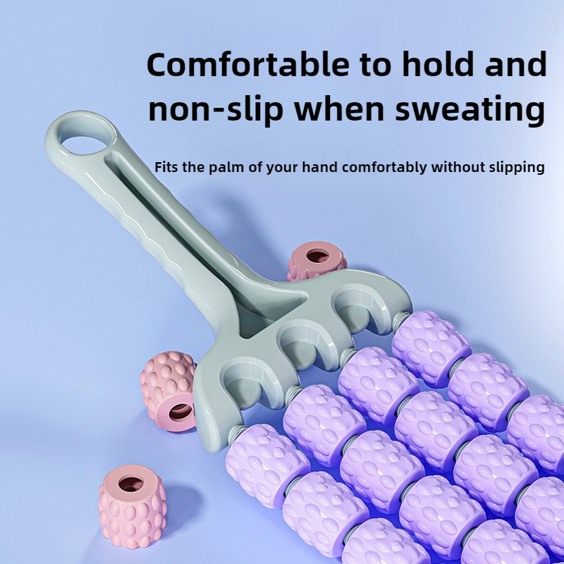 Manual Massage Tool for Children, Comfortable Roller Stick for Yoga and Fitness, Outdoor Gym Use