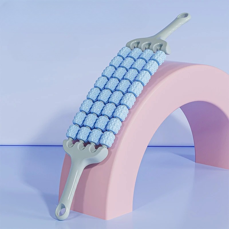 Manual Massage Tool for Children, Comfortable Roller Stick for Yoga and Fitness, Outdoor Gym Use