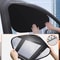 Privacy Sunshade For Car Four Piece Set Of Electrostatic Adsorption Window Sunshade For Camping 4