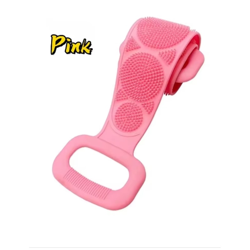 Full Body Bathing Tools Silicone Body Sponge Exfoliating Back Scrubber For Peeling Massaging Relaxi 9