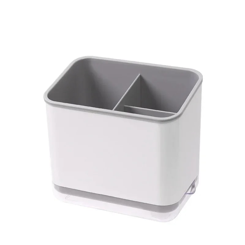 Multifunctional Spoon Fork Storage Holder Double Layer Detachable Chopsticks Cage 5