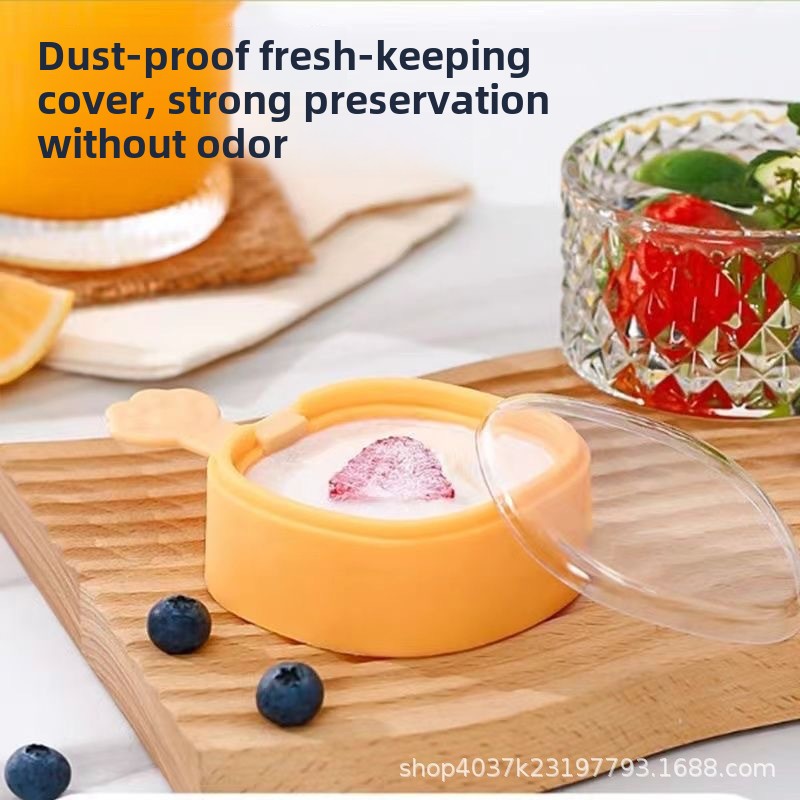 Cute QuickFrozen Snowballs Silica Gel Mold FoodGrade Ice Cream Frozen Ice Cubes For Baby Feeding 2