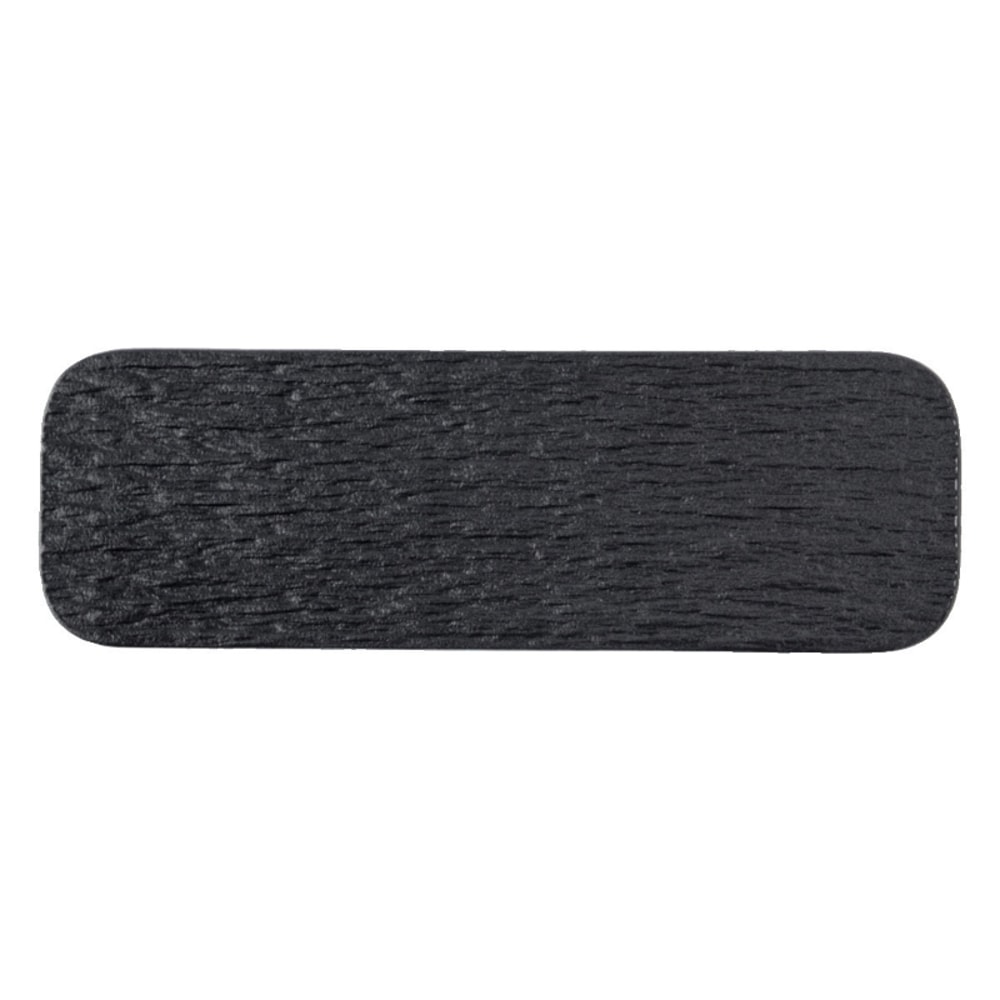 Ceramic Serving Tray For Hotel White And Black Stone Grain Rectangle Flat Sushi Pastry Plate For Re 4