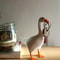 Magnetic Goose Key Holder, Cute Duck Storage Rack, Unique Simulation Goose Office Home Decor