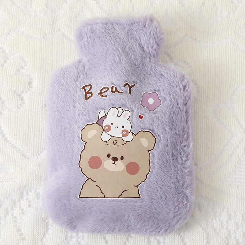 Thickened ExplosionProof Water Filled Hot Water Bag Womens Warm Hands Warm Stomach Warm Feet 8