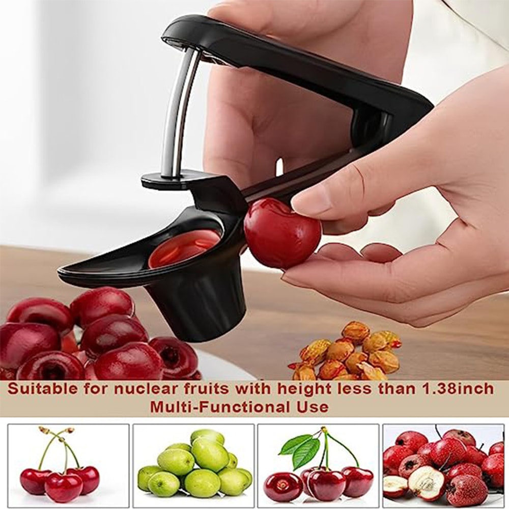 Presson Olive And Cherry Coring Tools MultiFunction Stainless Steel Kitchen Gadget Seed Remover 2