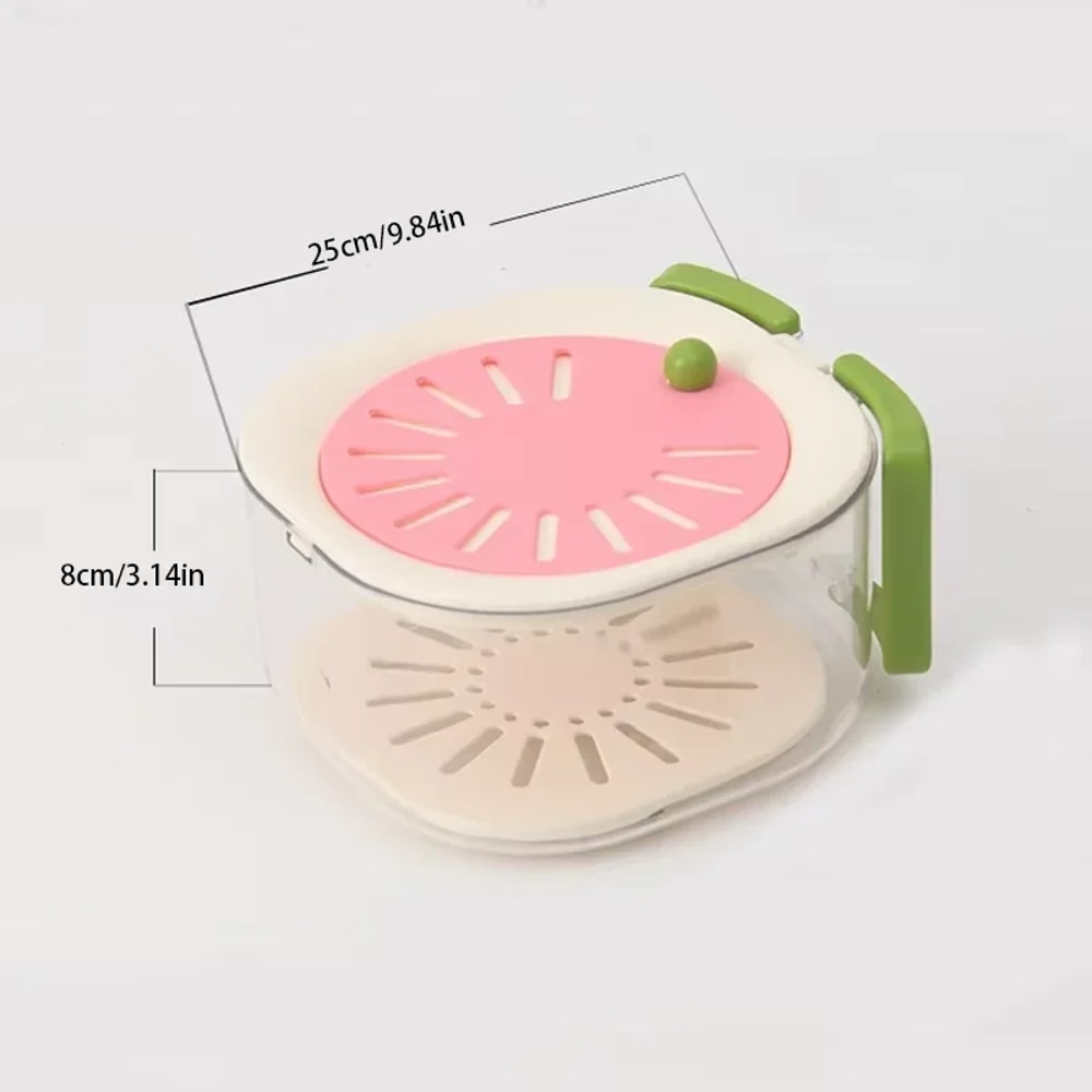 Hand Cranked Fruit Spinner Reusable Kitchen Drain Gadgets Vegetable Lettuce Salad Washer Dry Dehydr 5