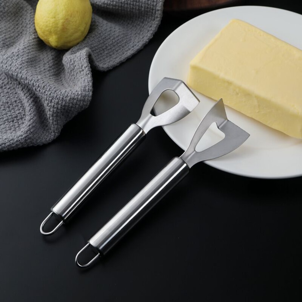 Kitchen Stainless Steel Cheese Knife Cake Cutter Butter Shovel Tool 2