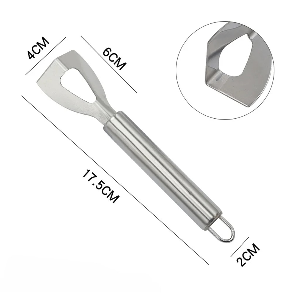 Kitchen Stainless Steel Cheese Knife Cake Cutter Butter Shovel Tool 4